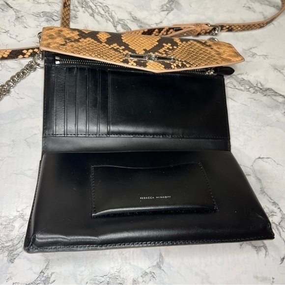 Rebecca Minkoff Jean Leather‎ Wallet Crossbody Purse